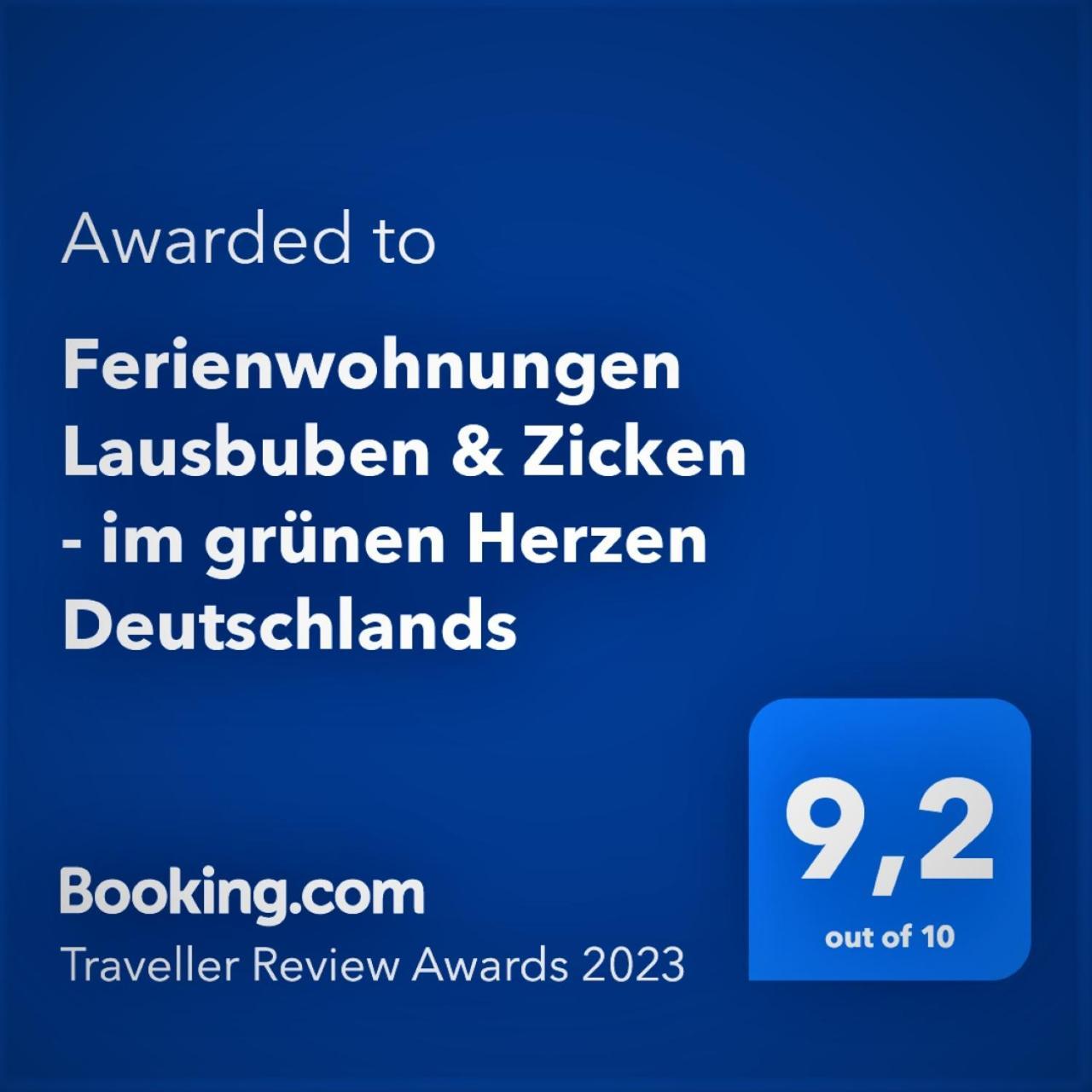 Ferienwohnungen Lausbuben & Zicken - Im Gruenen Herzen Deutschlands Herleshausen Eksteriør bilde